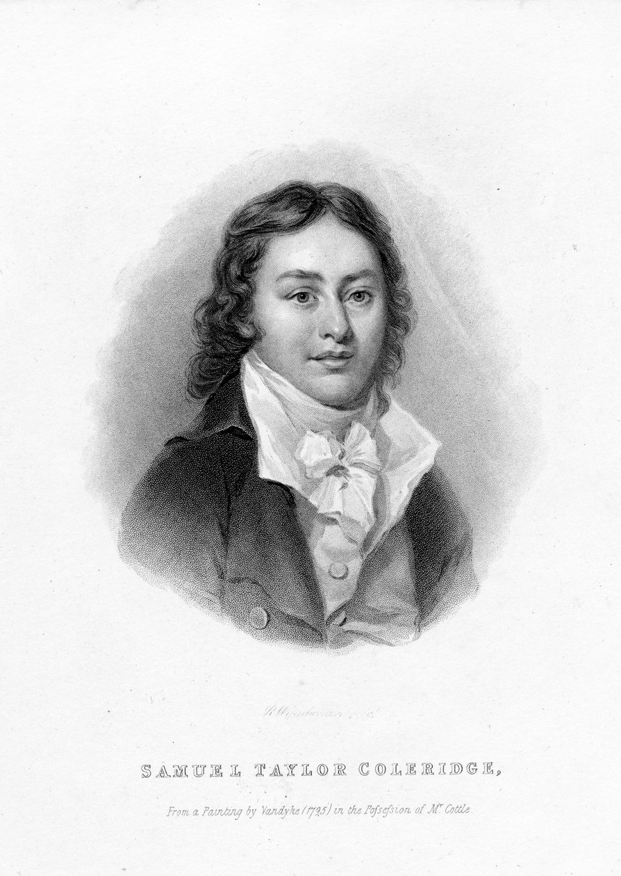 Samuel Taylor Coleridge，由Richard Woodman雕刻 作者 彼得·范·戴克