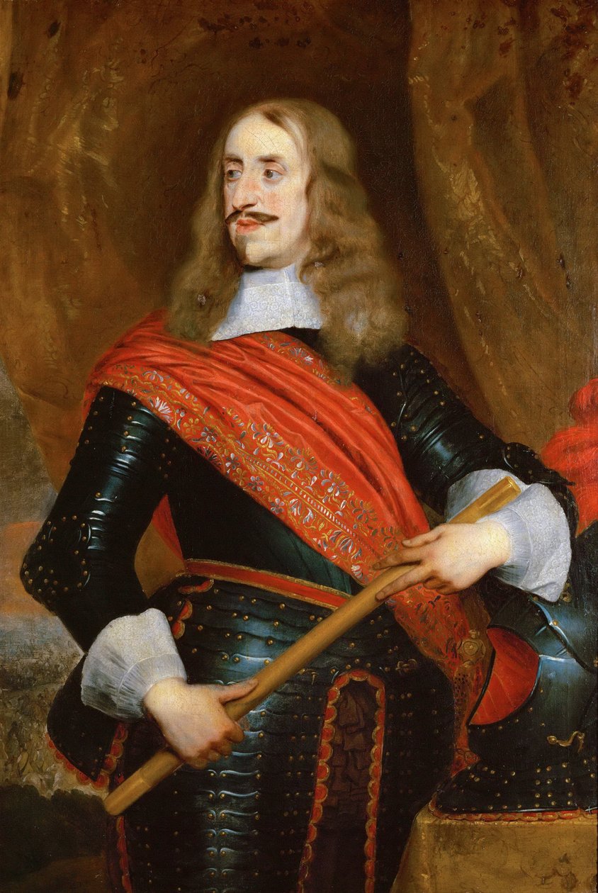 哈布斯堡的利奥波德·纪尧姆 - 奥地利利奥波德·威廉大公 (1614-1662) - 彼得·蒂斯 (1624-1677)。 布面油画 作者 彼得蒂斯