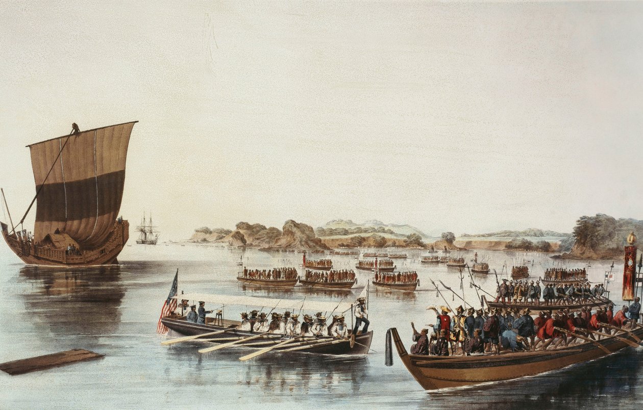 通过Rubicon，约1853年 作者 彼得·伯恩哈德·威廉·海涅