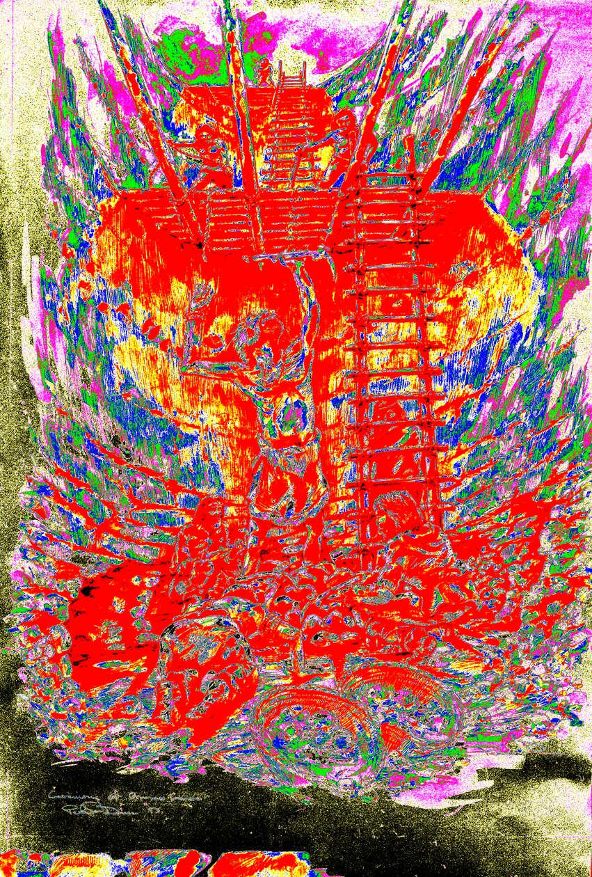 格里姆的坟墓，新石器时代的燧石矿，诺福克郡，1993年 作者 彼得·邓恩