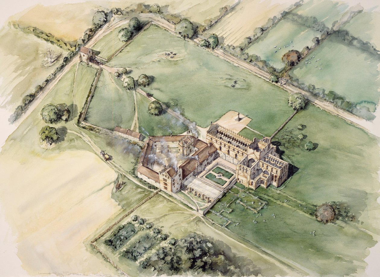 Lanercost Priory, Cumbria, c1996-c2006 作者 彼得·邓恩