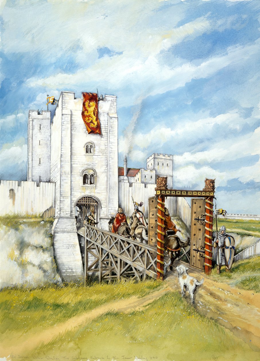 Old Sarum, 1140, c1990-2010 作者 彼得·邓恩