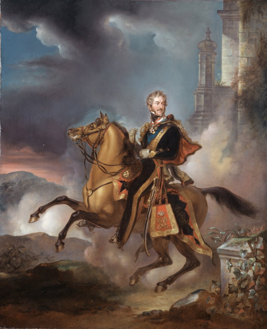 Liuetenant General Henry William Paget（1768-1854）c.1815 作者 彼得·爱德华·斯特罗林