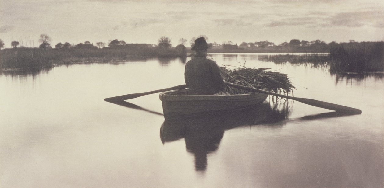 1886年，在诺福克湖区划船，探索Schoof-Stuff，Life and Landscape 作者 彼得·爱默生和托马斯·古道尔