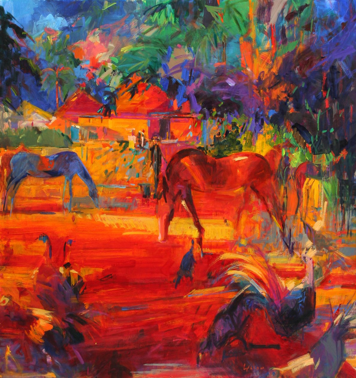 大溪地牧区，2011年 作者 彼得格雷厄姆（当代）