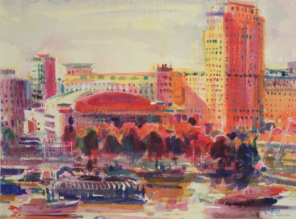 南岸，2002年（纸上谈） 作者 彼得格雷厄姆（当代）