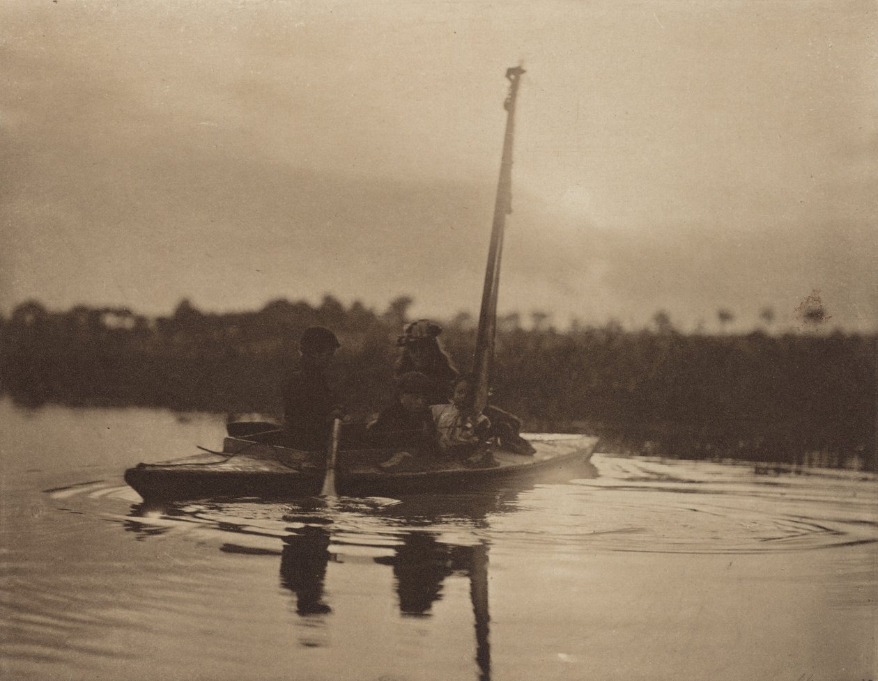 广义的孩子们，1890-1891年，1893年印刷。 作者 彼得·亨利·爱默生