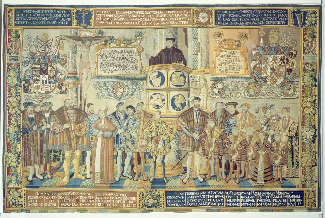 Croy Tapestry，1554（挂毯） 作者 彼得·海曼