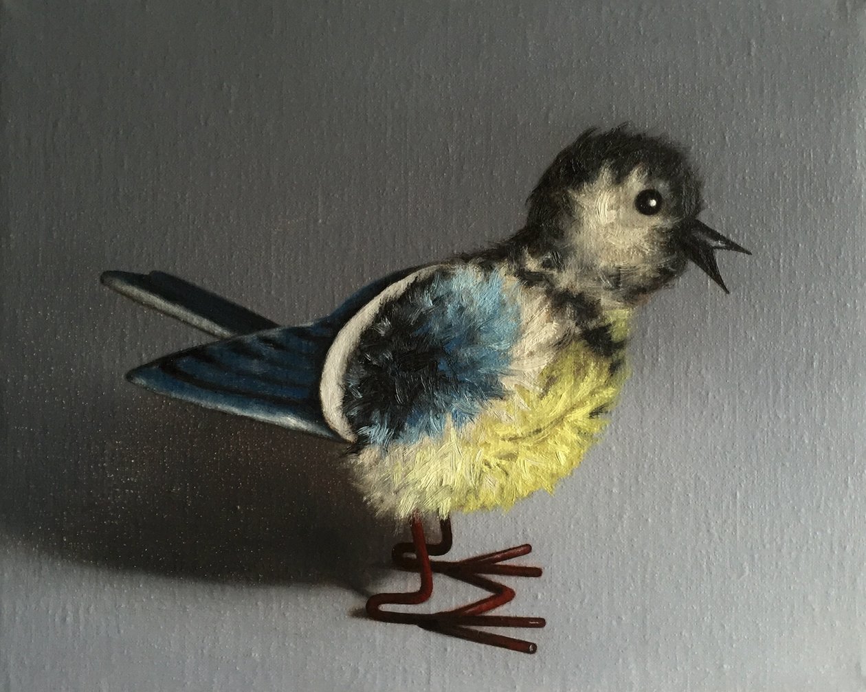 Blue Tit, 2016 作者 彼得·琼斯