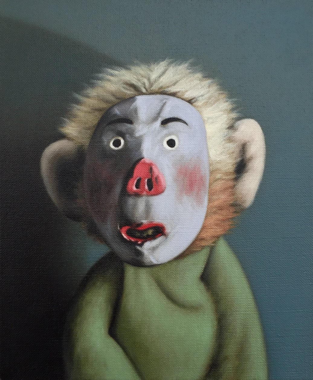 Monkey in Pig Mask, 2005 作者 彼得·琼斯