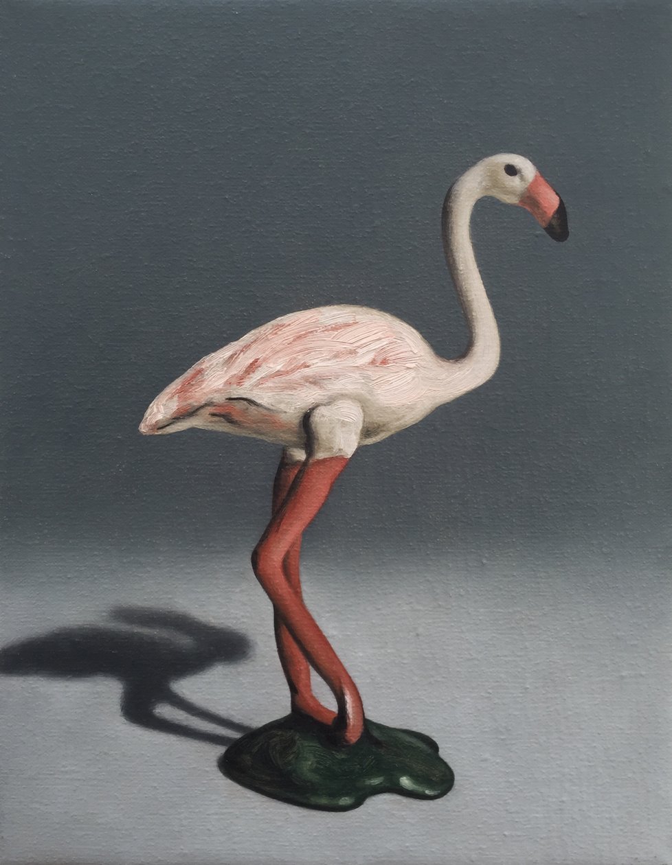 粉红火烈鸟, 2014 作者 彼得·琼斯
