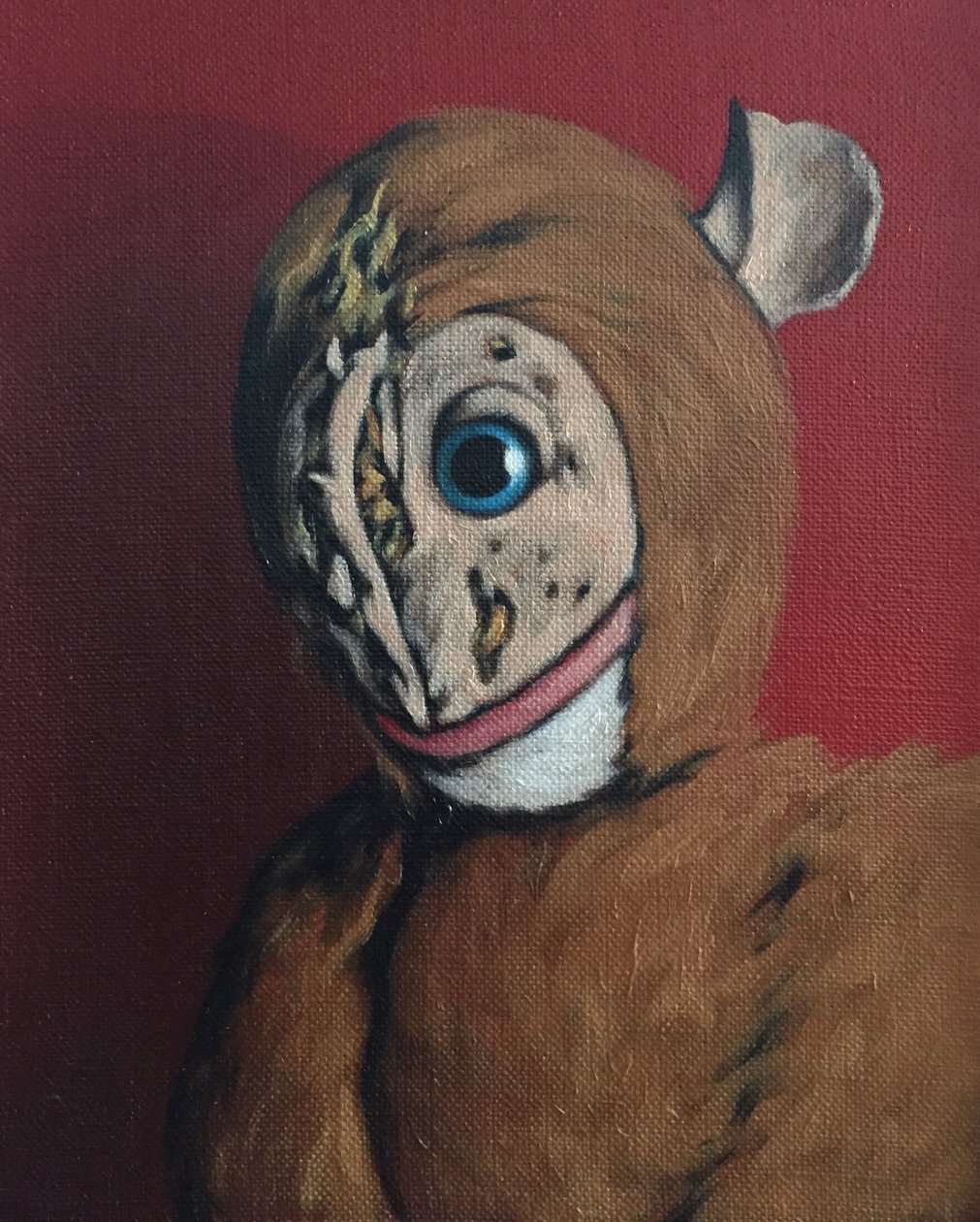 Red Monkey with Scars, 2006 作者 彼得·琼斯