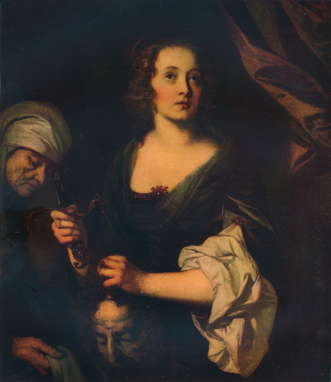 朱迪思（Judith）和霍洛弗恩斯（Holofernes）校长，摄于19世纪，1920年。 作者 彼得·莱利