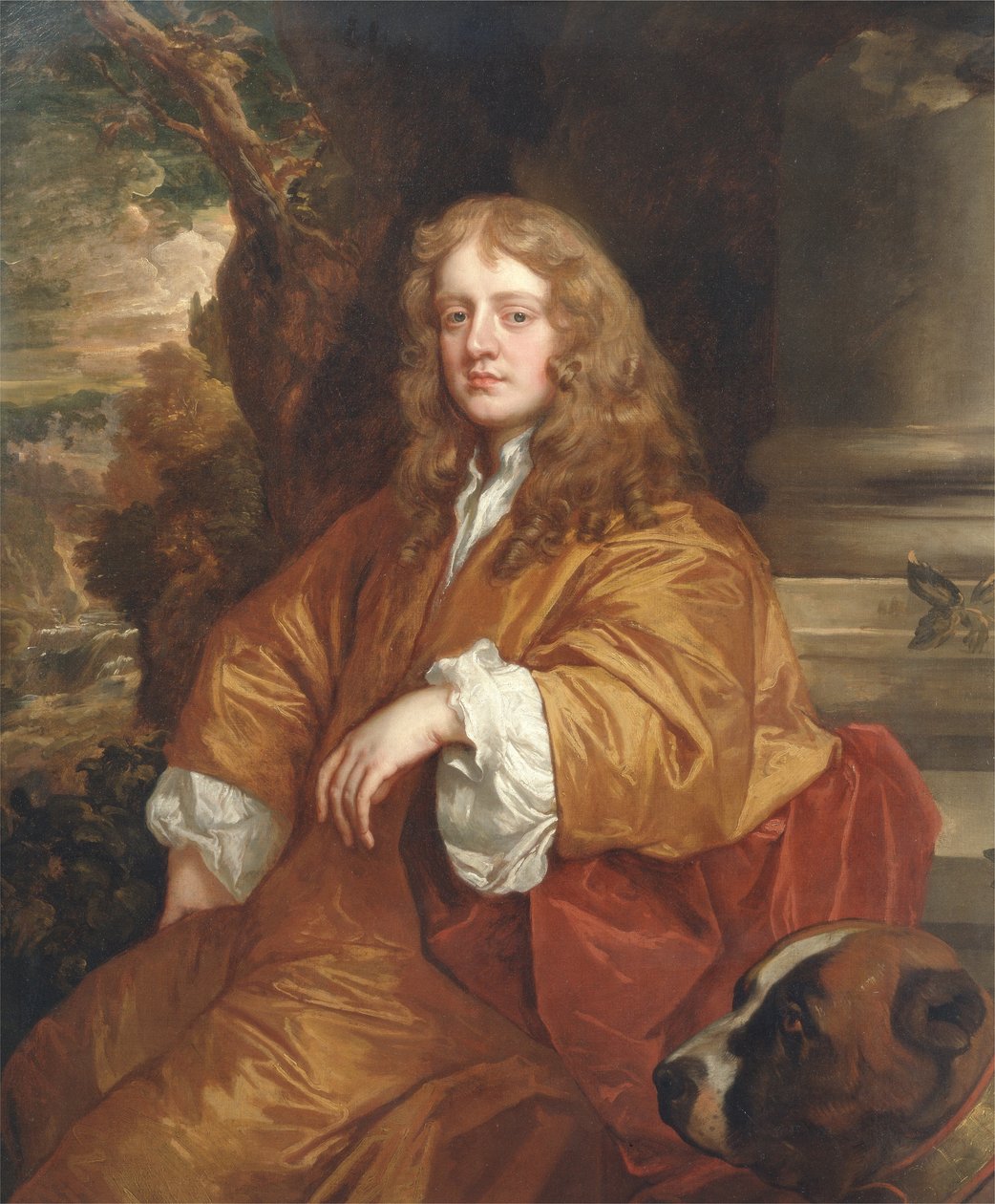 拉尔夫·班克斯爵士（Sir Ralph Bankes），约1660-65年（布面油画） 作者 彼得·莱利