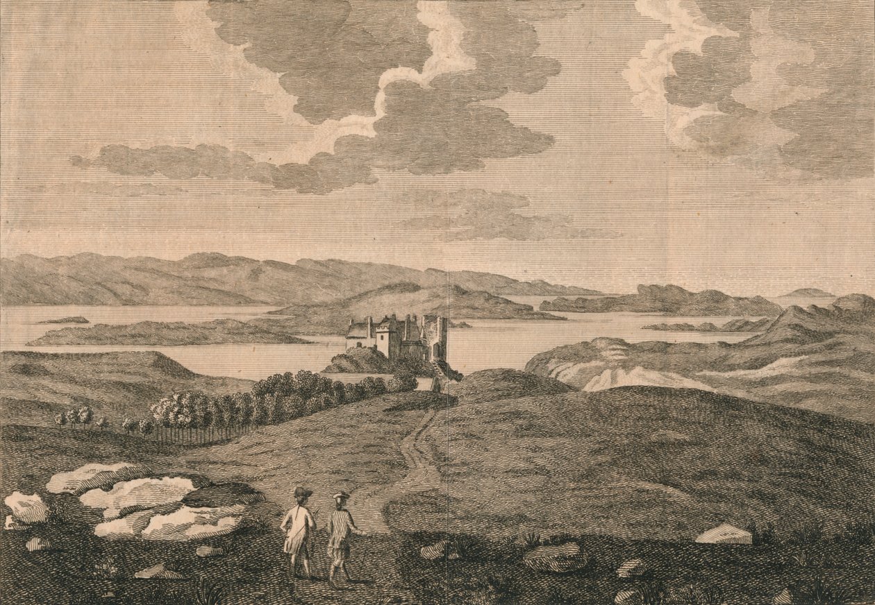 邓韦根城堡》，1774年 作者 彼得·马泽尔