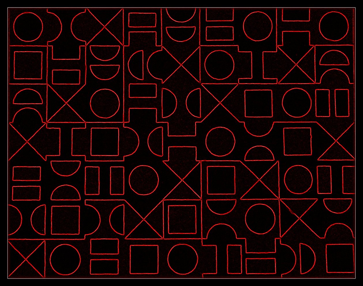 前面的高度，2017年，数字绘图 作者 彼得麦克卢尔