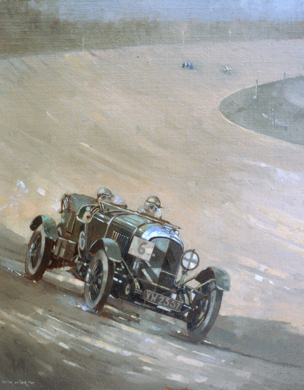 Brooklands 24小时耐力赛 作者 彼得·米勒