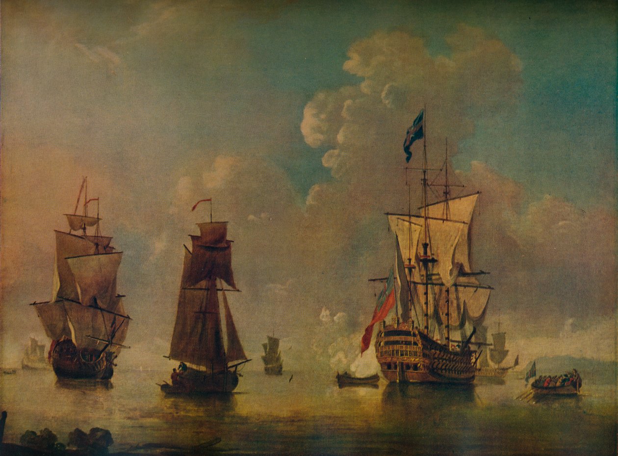 战争人物，c1720 作者 彼得·莫纳米