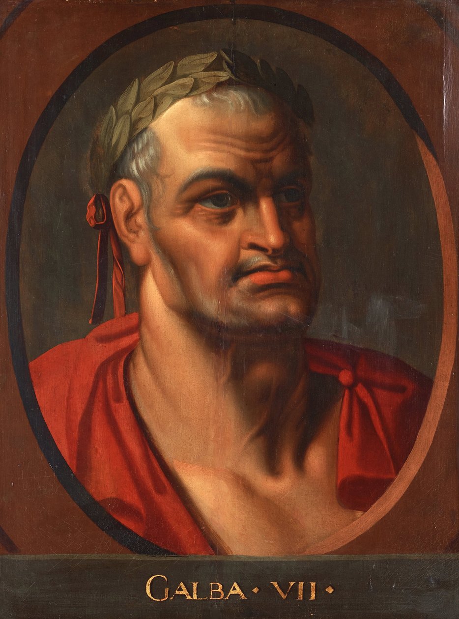 加尔巴皇帝 (3 BC-69) by Rubens, Peter Paul 作者 彼得·保罗（鲁本斯学校）