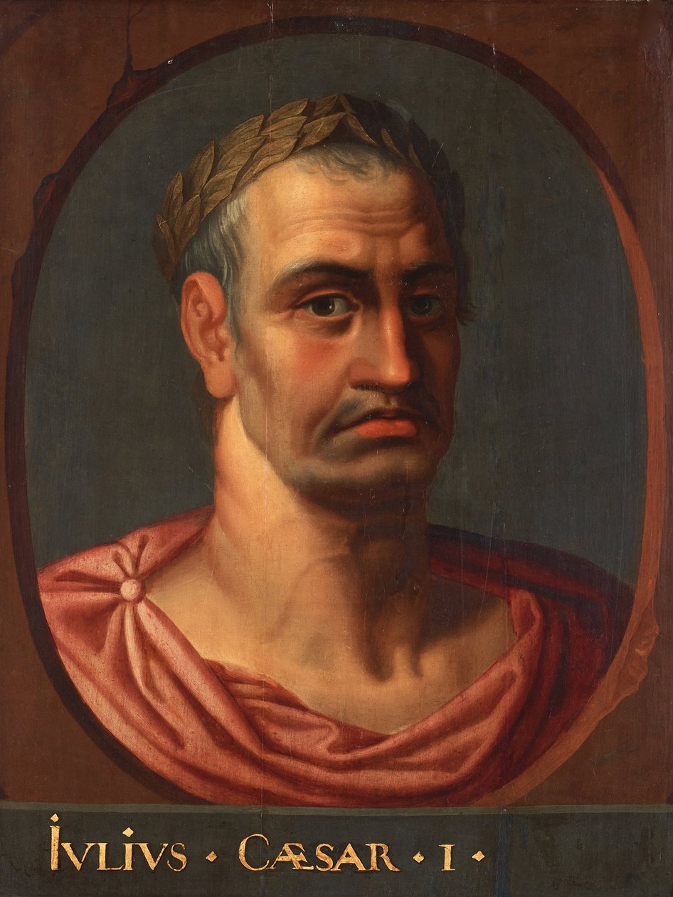 Gaius Julius Caesar (然后 Julius Caesar) (100-44 BC) - 皇帝 Julius Caesar by Rubens, Peter Paul 作者 彼得·保罗（鲁本斯学校）