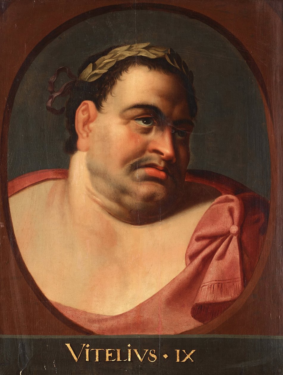 Vitellius (Aulus Vitellius Germanicus Imperator Augustus) empereur romain (15-69) - Emperor Vitellius par Rubens, Peter Paul 作者 彼得·保罗（鲁本斯学校）