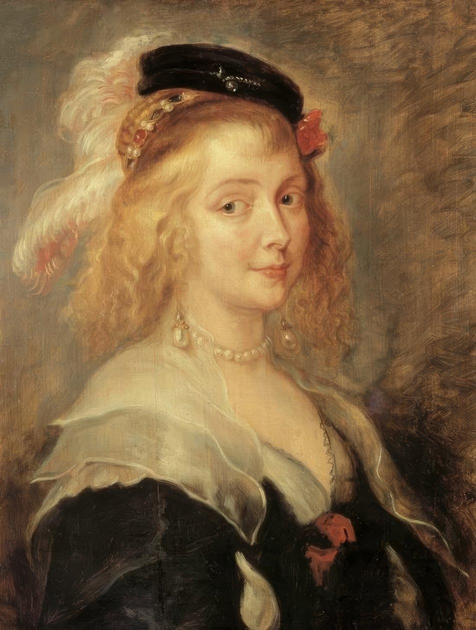 Helene Fourment的肖像 作者 彼得·保罗·鲁本斯