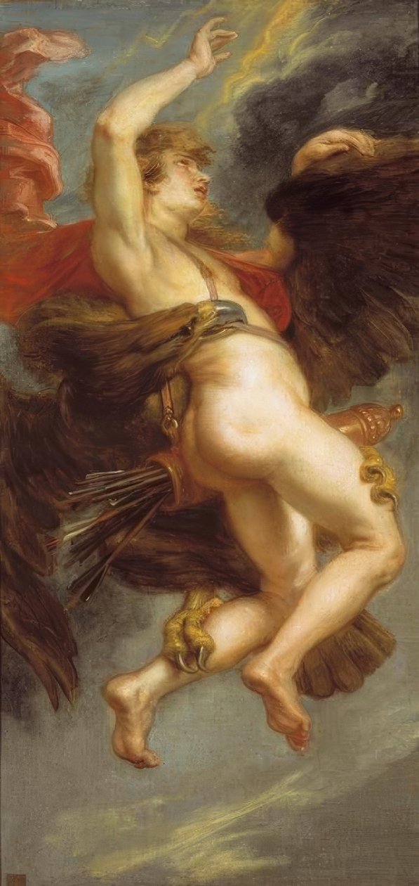 抢劫Ganymede 作者 彼得·保罗·鲁本斯