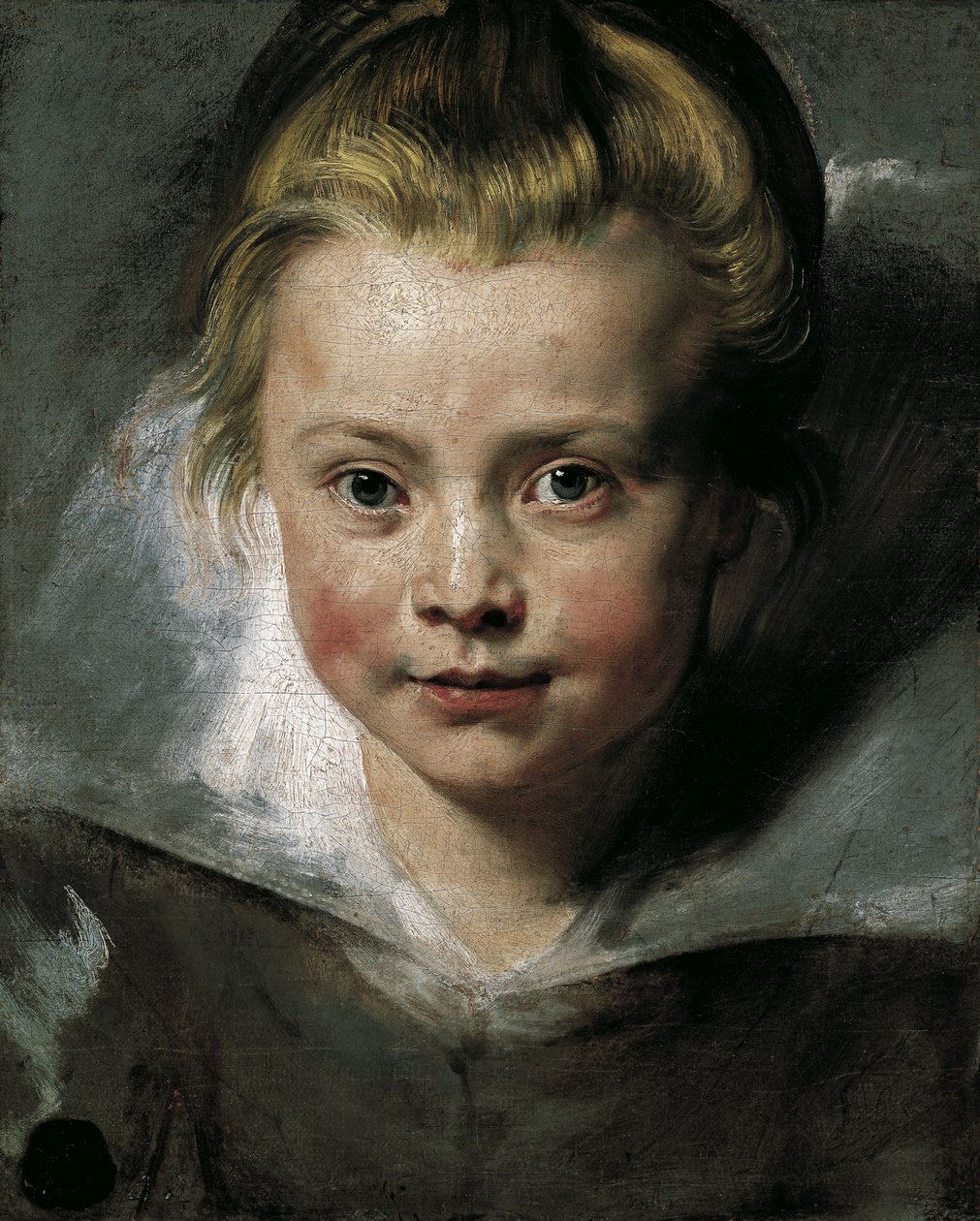 荷兰文：Portret van Clara Serena Rubens（1611-1623 年）《克拉拉-塞雷娜-鲁本斯肖像》，艺术家的女儿 作者 彼得·保罗·鲁本斯