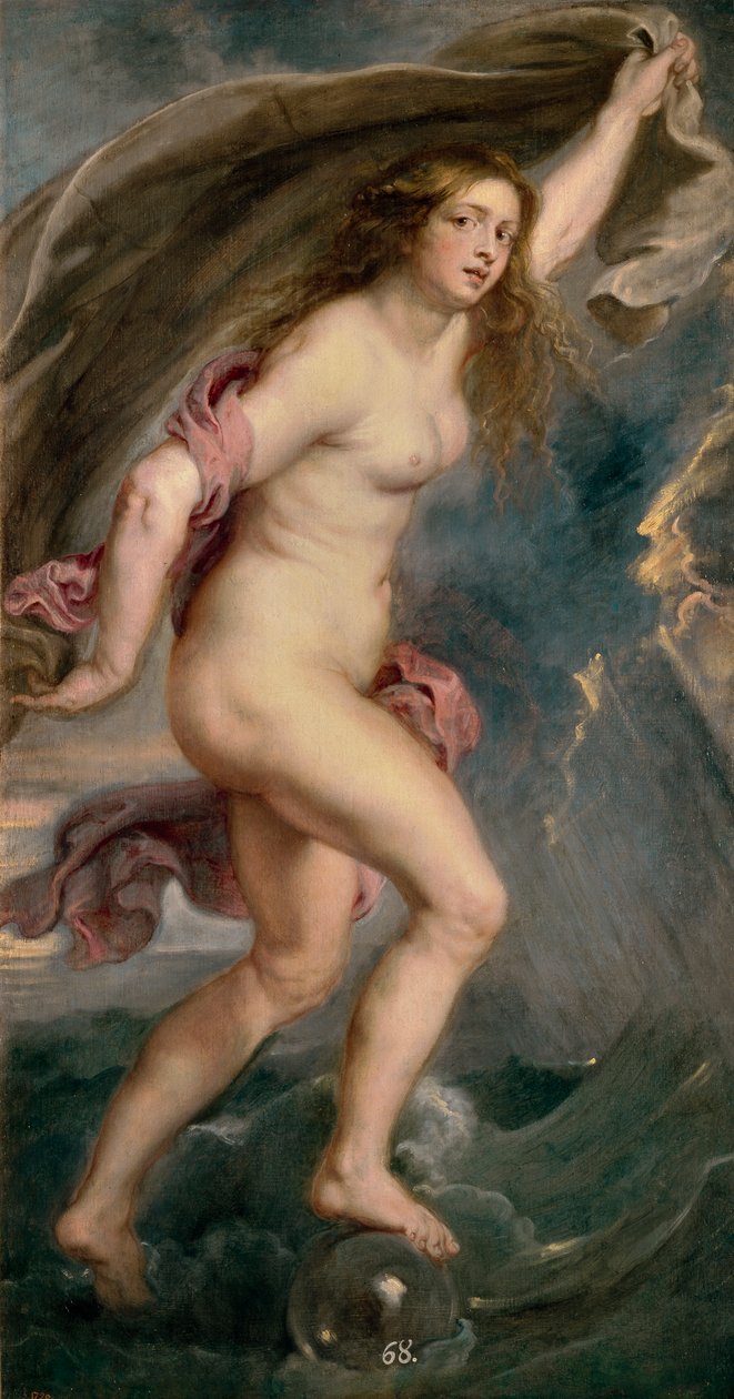 财富 - Rubens, Pieter Paul (1577-1640) - 1636-1638 - 布面油画 - 182,3x101 - 马德里普拉多博物馆 作者 彼得·保罗·鲁本斯