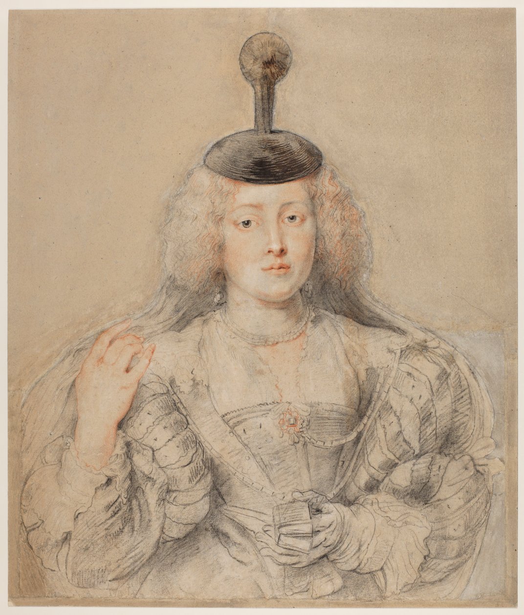 Helena Fourment，约1630年至1631年 作者 彼得·保罗·鲁本斯
