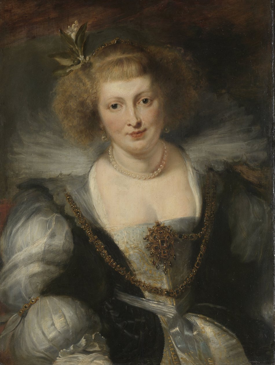 Hélène Fourment, 约1635年 作者 彼得·保罗，鲁本斯