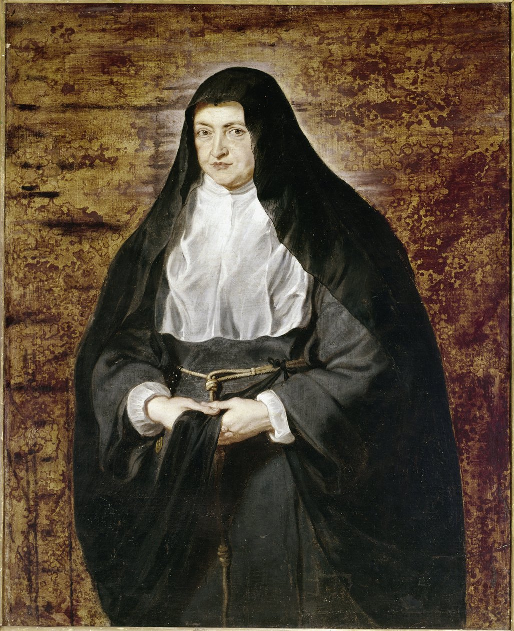 Infante Isabella of Spain dressed as a religious of the Order of the Clares (oil on canvas 作者 彼得·保罗·鲁本斯