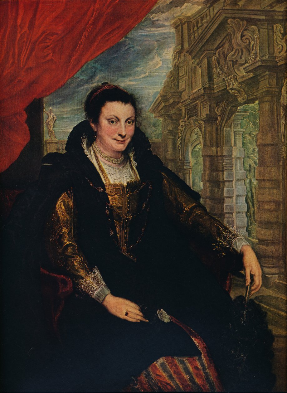 伊莎贝拉·布兰特（Isabella Brant），1621年 作者 彼得·保罗·鲁本斯
