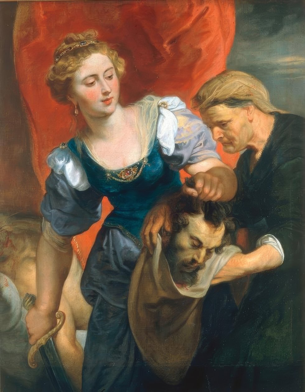 朱迪思（Judith）和霍洛弗内斯（Holofernes）校长 作者 彼得·保罗·鲁本斯
