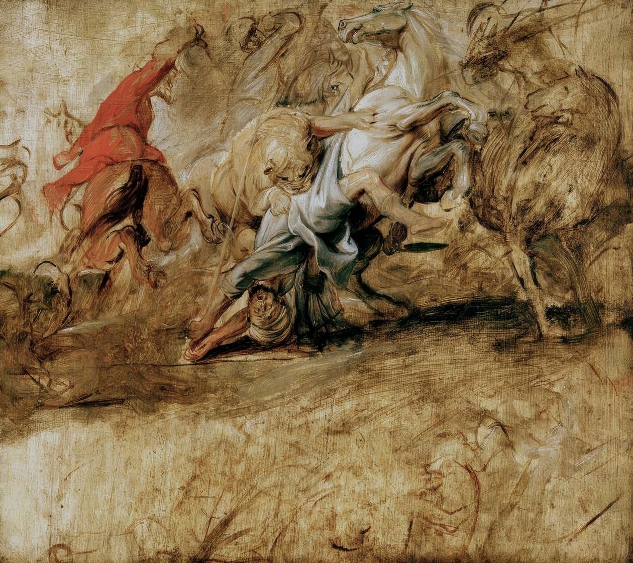 Löwenjagd 作者 彼得·保罗·鲁本斯