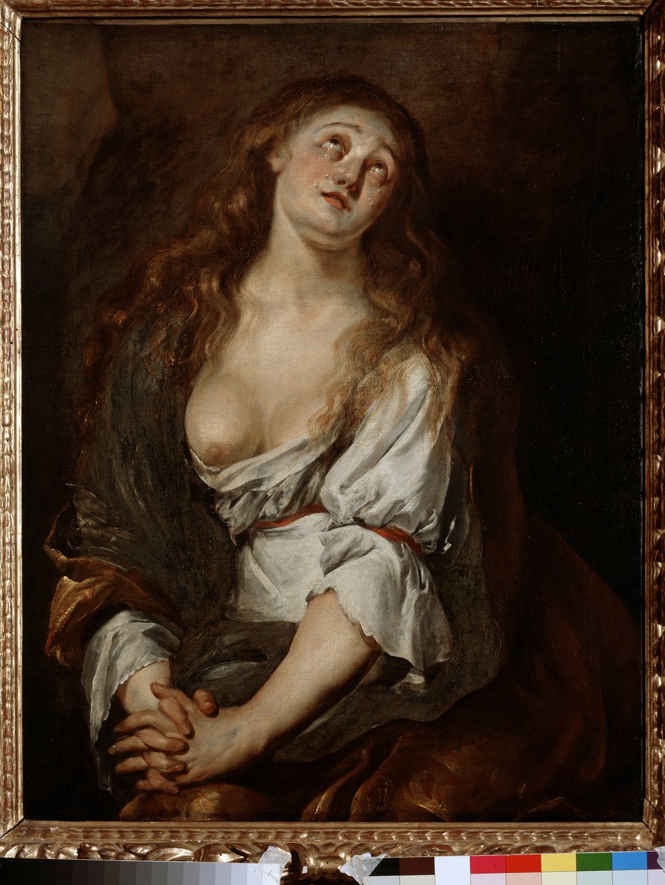 Mary Magdalene (oil on canvas 作者 彼得·保罗·鲁本斯