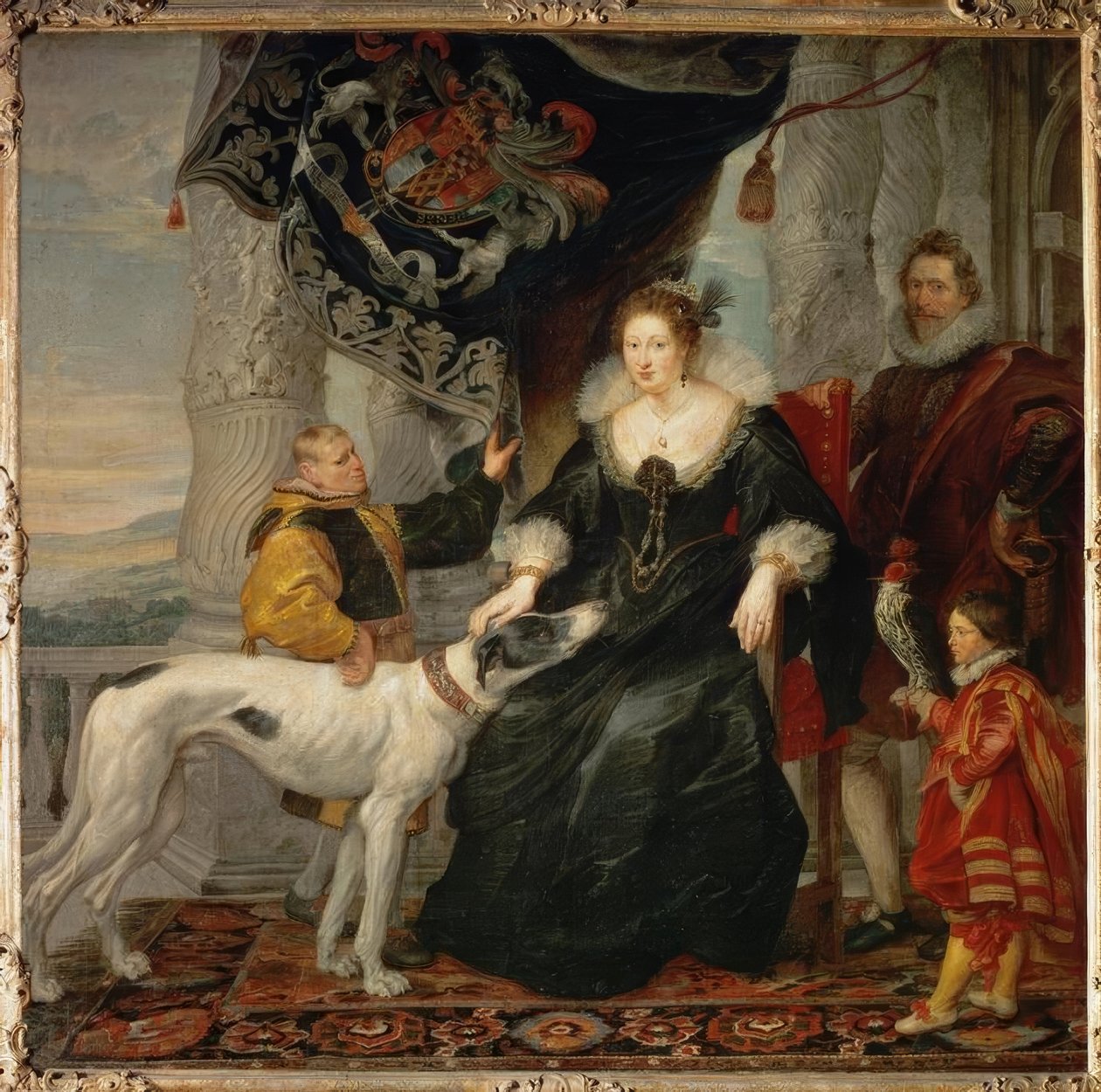 阿伦西娅·塔尔伯特（Alatheia Talbot），阿伦德尔伯爵夫人的肖像 作者 彼得·保罗·鲁本斯