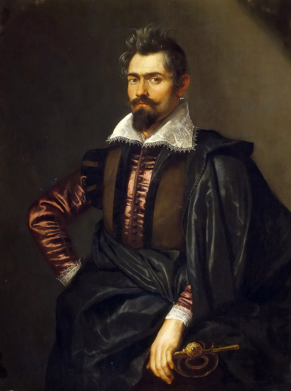 卡斯帕·肖普（Caspar Schoppe）1576-1649的画像，约1606年。 作者 彼得·保罗·鲁本斯