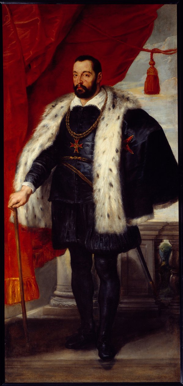 弗朗索瓦一世-德-美第奇的肖像（Francesco I de Medici 作者 彼得·保罗·鲁本斯