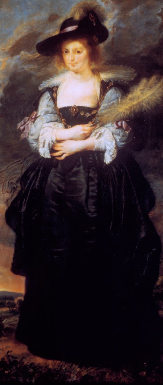 Helena Fourment肖像，c1630-32 作者 彼得·保罗·鲁本斯