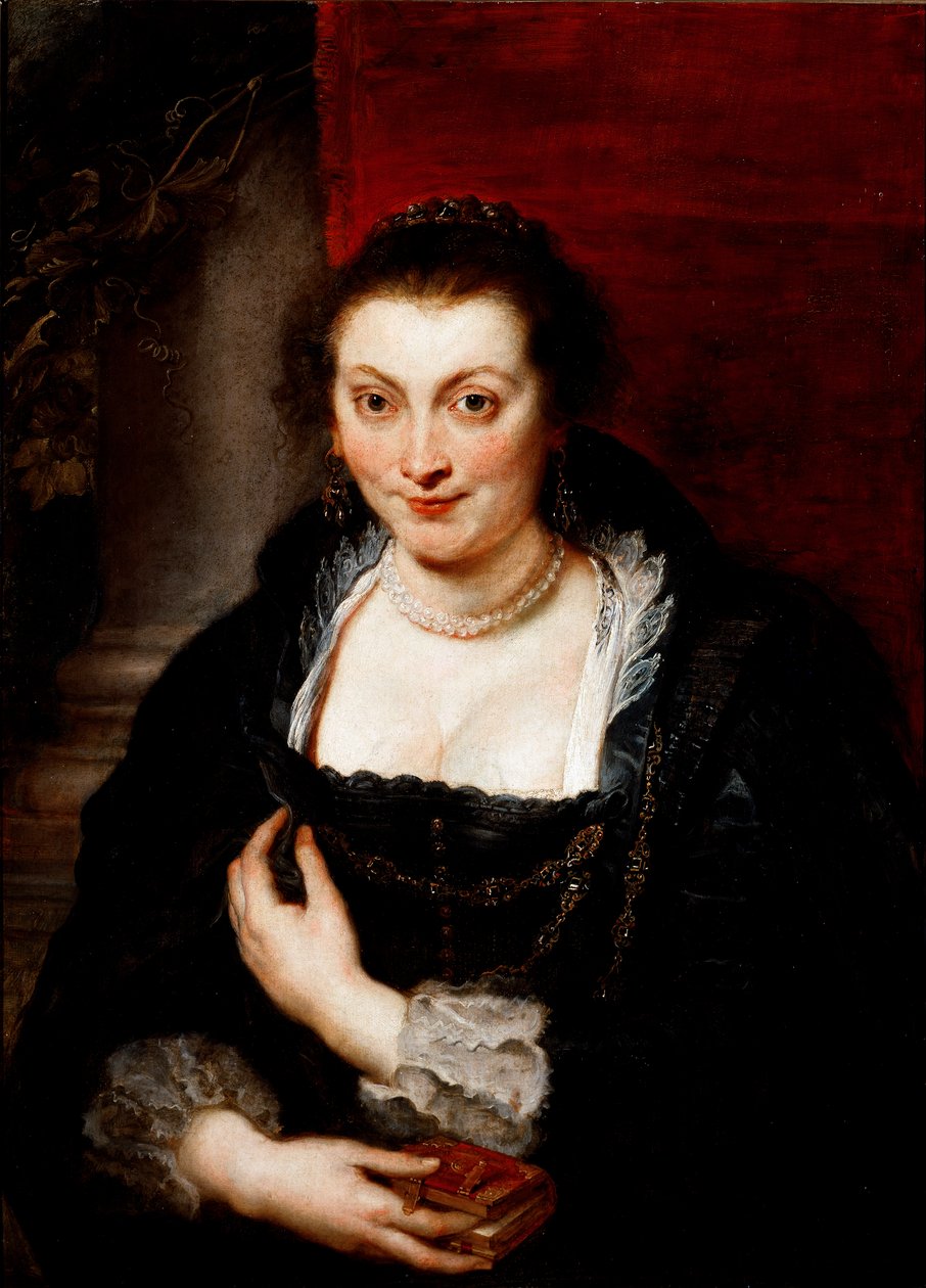 伊莎贝拉·勃兰特的肖像，画家的妻子 绘画 彼得·保罗 (Pierre-Paul) Rubens (或 Peter Paul 或 Petrus Paulus) (1577-1640) 约 1620 年 太阳。 86x62 厘米佛罗伦萨，乌菲兹美术馆（办公室） 作者 彼得·保罗·鲁本斯