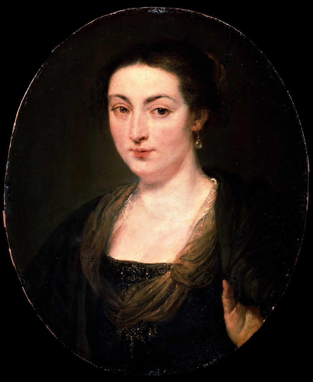 伊莎贝拉·布兰特（Isabella Brant）的肖像，c1615-1620。 作者 彼得·保罗·鲁本斯
