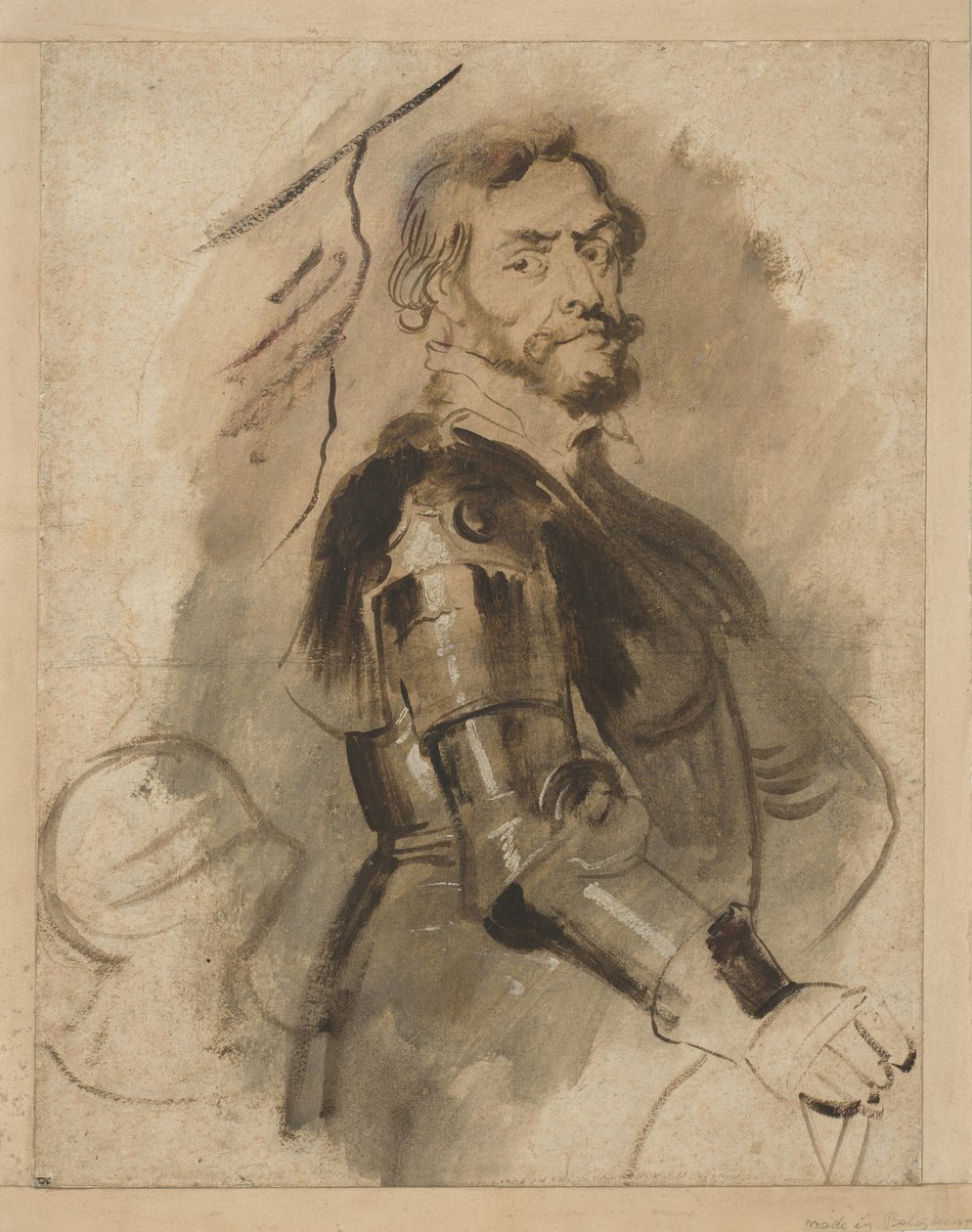 托马斯·霍华德的画像，阿伦德尔伯爵，约1629-30年 作者 彼得·保罗·鲁本斯