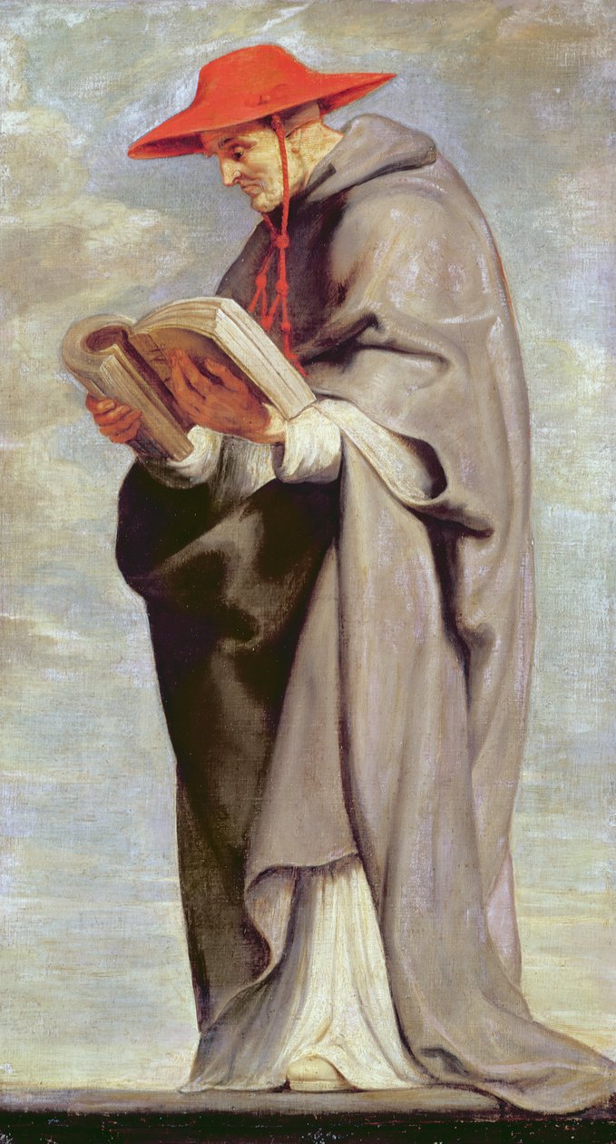 Saint Bonaventure，c.1620 作者 彼得·保罗·鲁本斯
