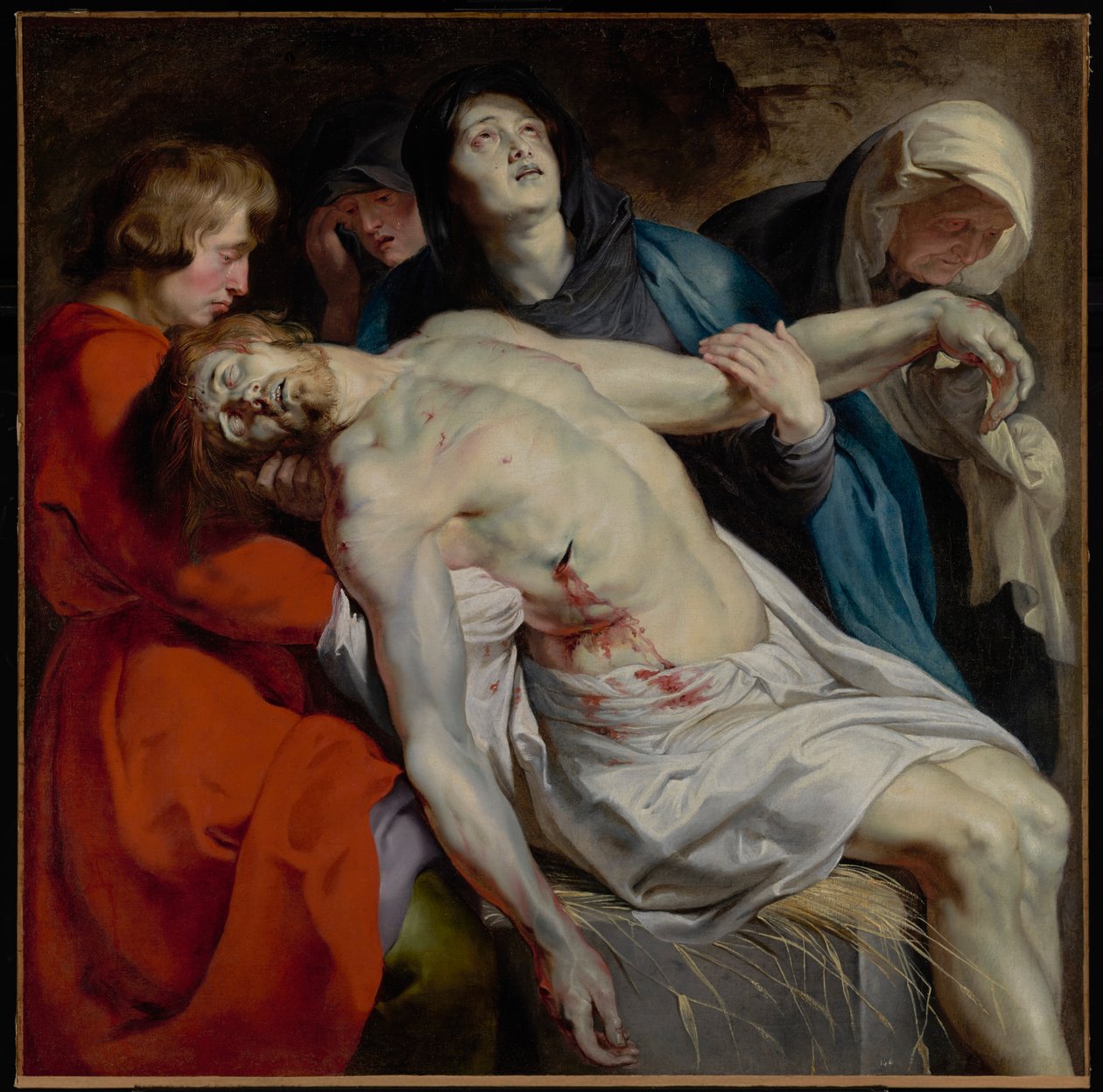 Entombment，c.1612 作者 彼得·保罗·鲁本斯
