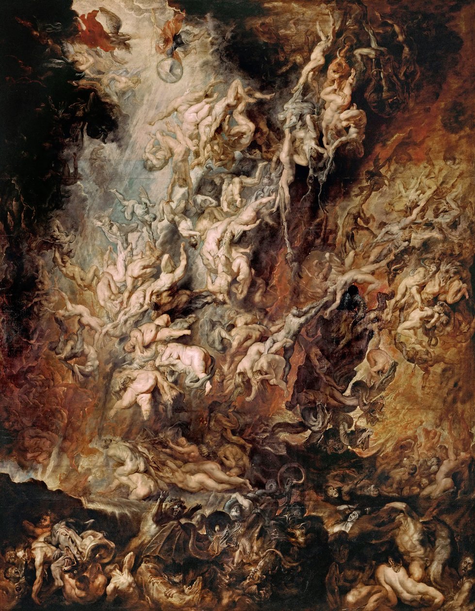 该死的堕落c。 1620。 作者 彼得·保罗·鲁本斯