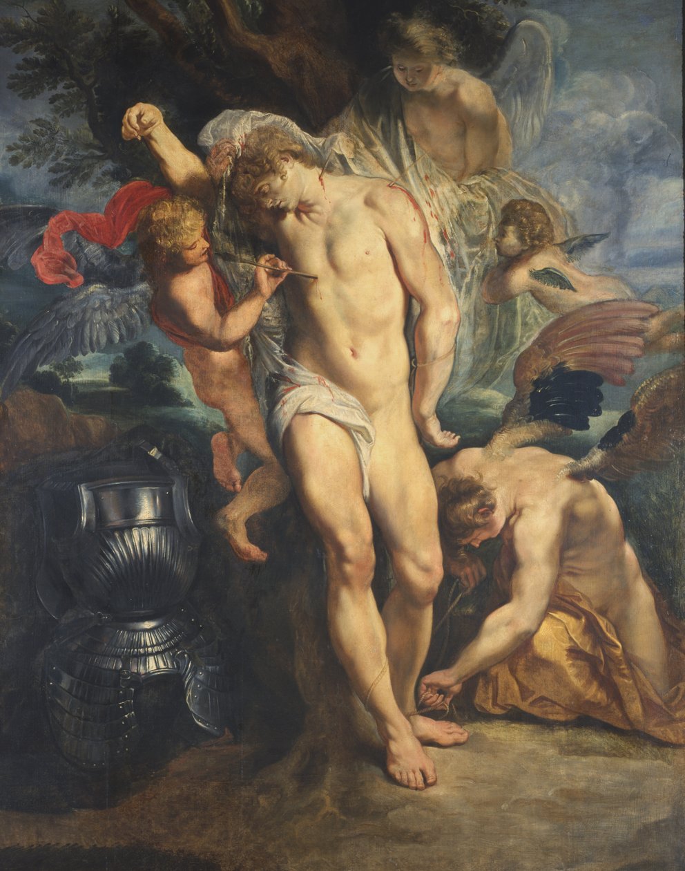 The martyrdom of Saint Sebastian 作者 彼得·保罗·鲁本斯