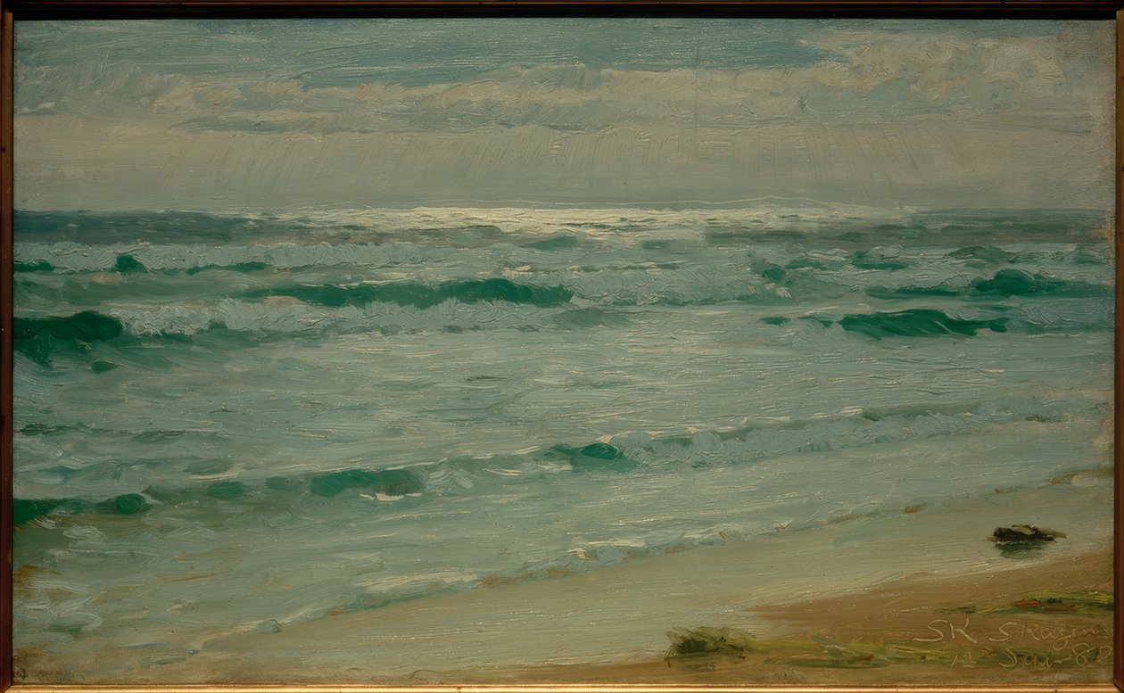Seestück。斯卡恩 作者 Peder Severin Krøyer