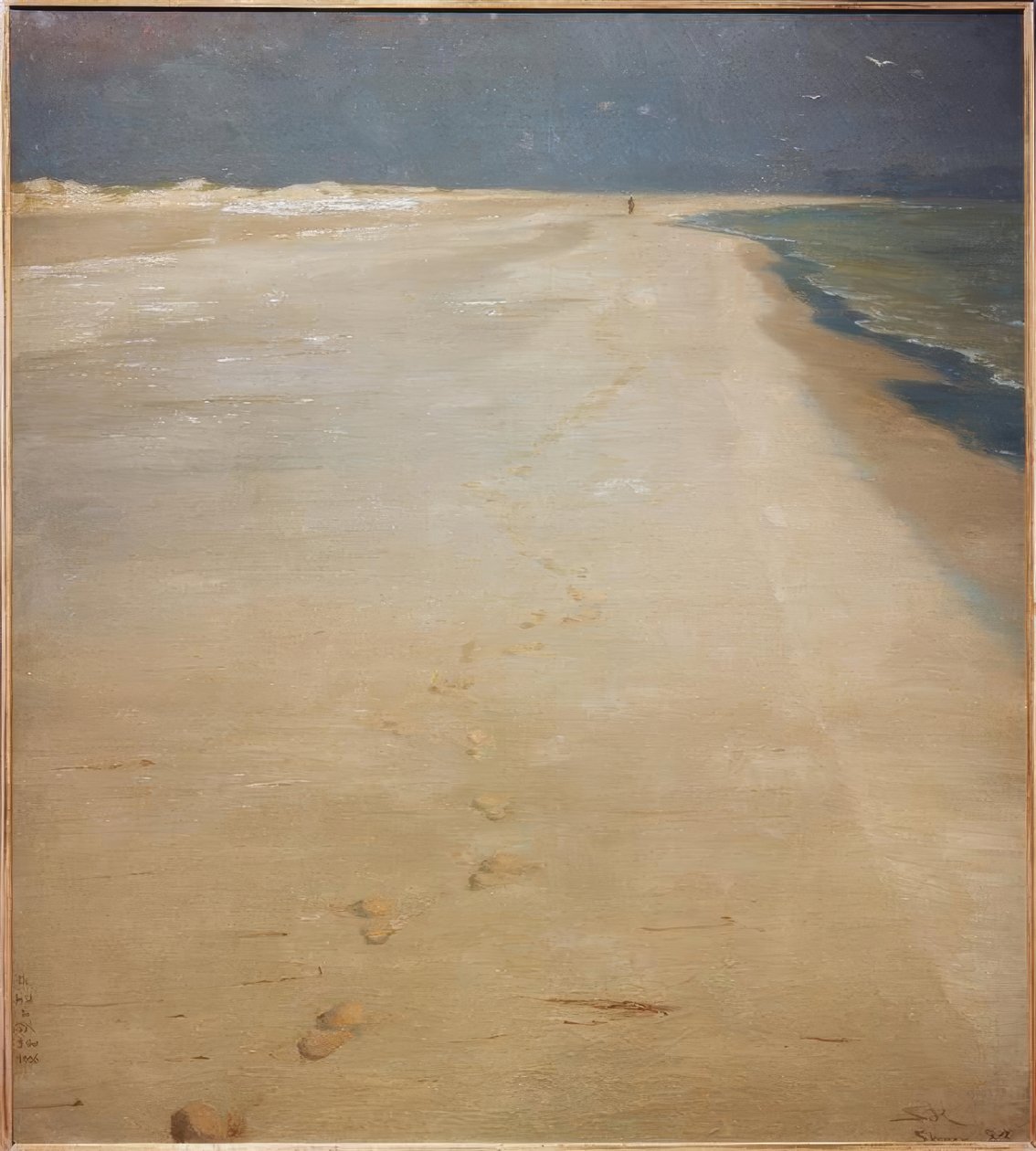 斯卡恩南海滩 作者 Peder Severin Krøyer