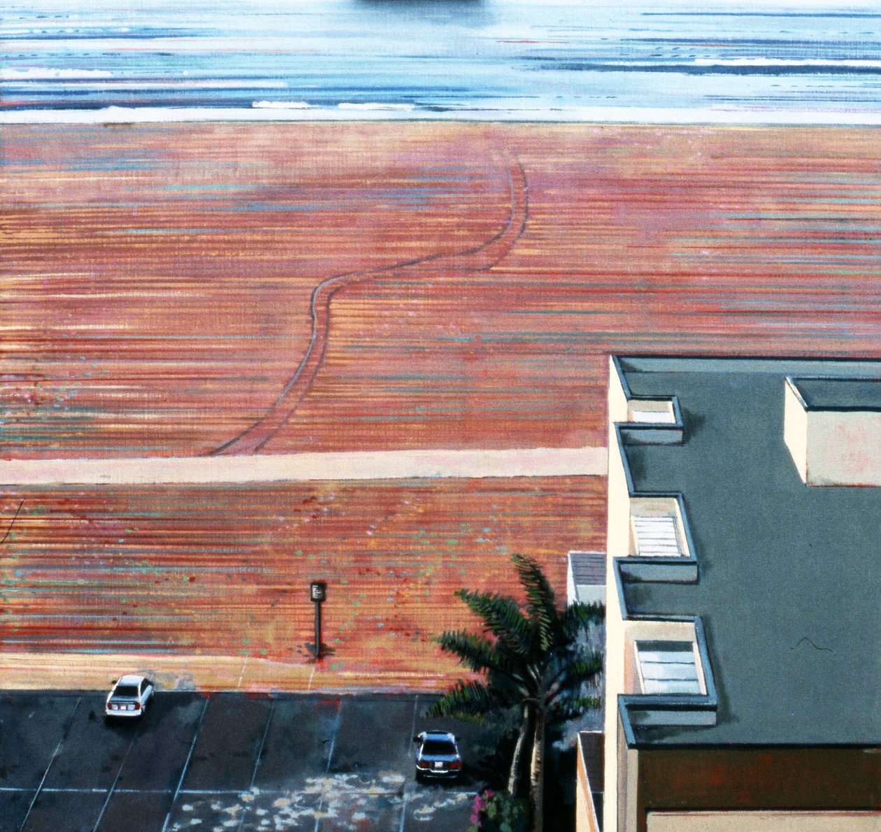 分配》，2007 年（布面油画） 作者 彼得·威尔逊